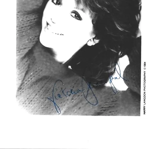 original Hand signed 5 x 7 photo by Victoria Principal, image 2