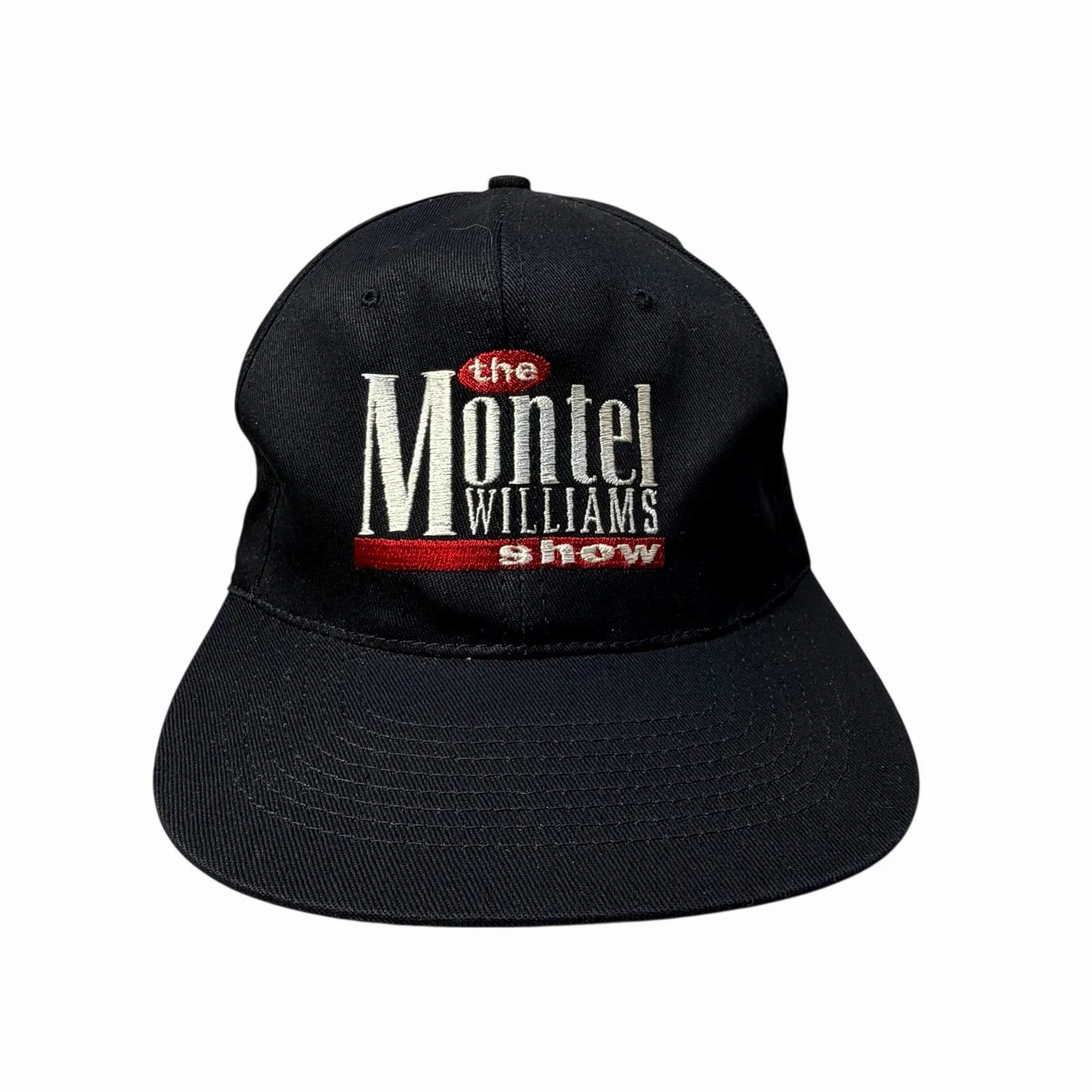 Montel Willams — Vintage 90’s The Montel Williams Show Snapback Hat Promotional Collectible Cap, изображение 3