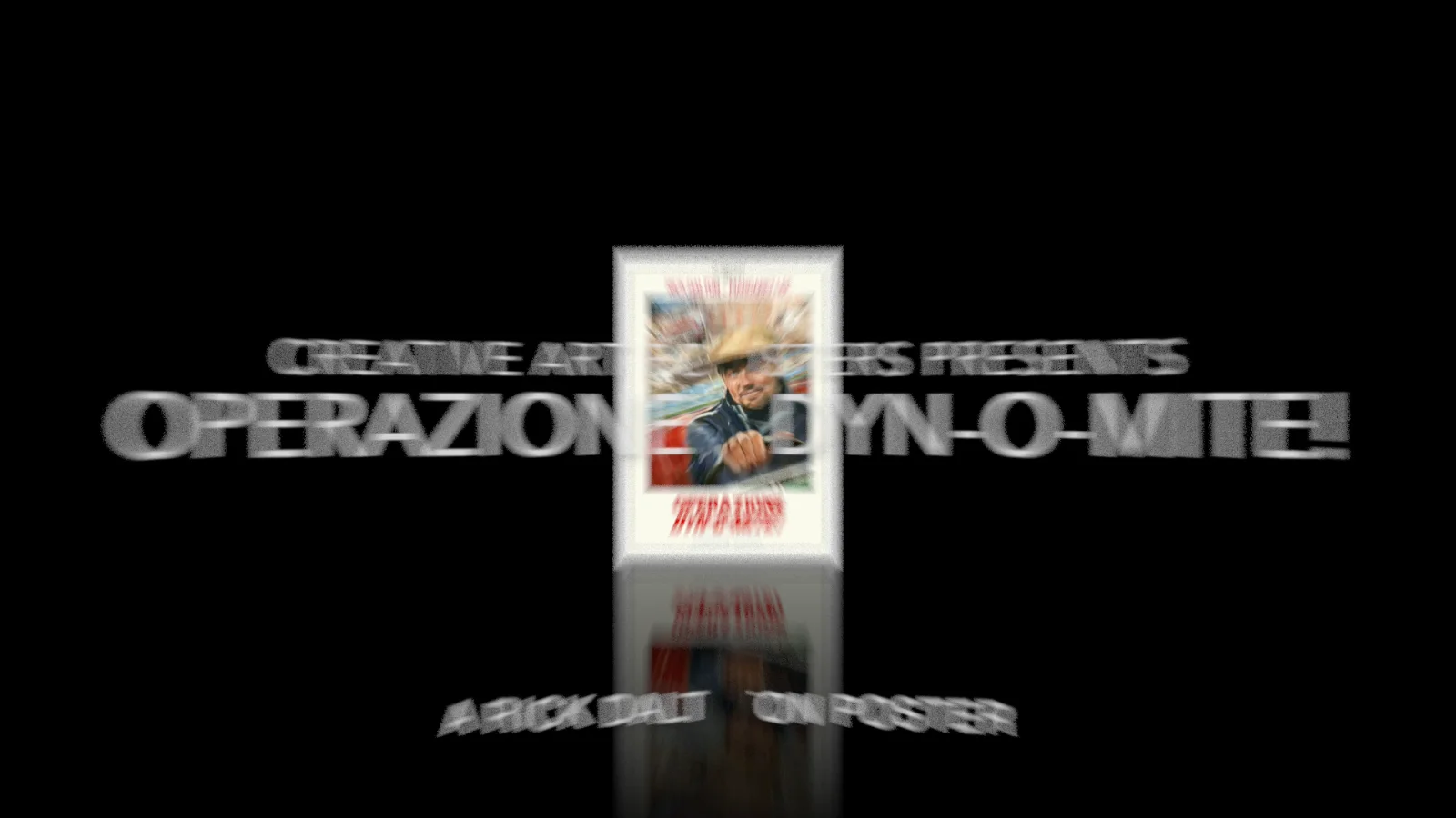 Rick Dalton Poster | Operazione Dynomite! Movie Poster, image 2
