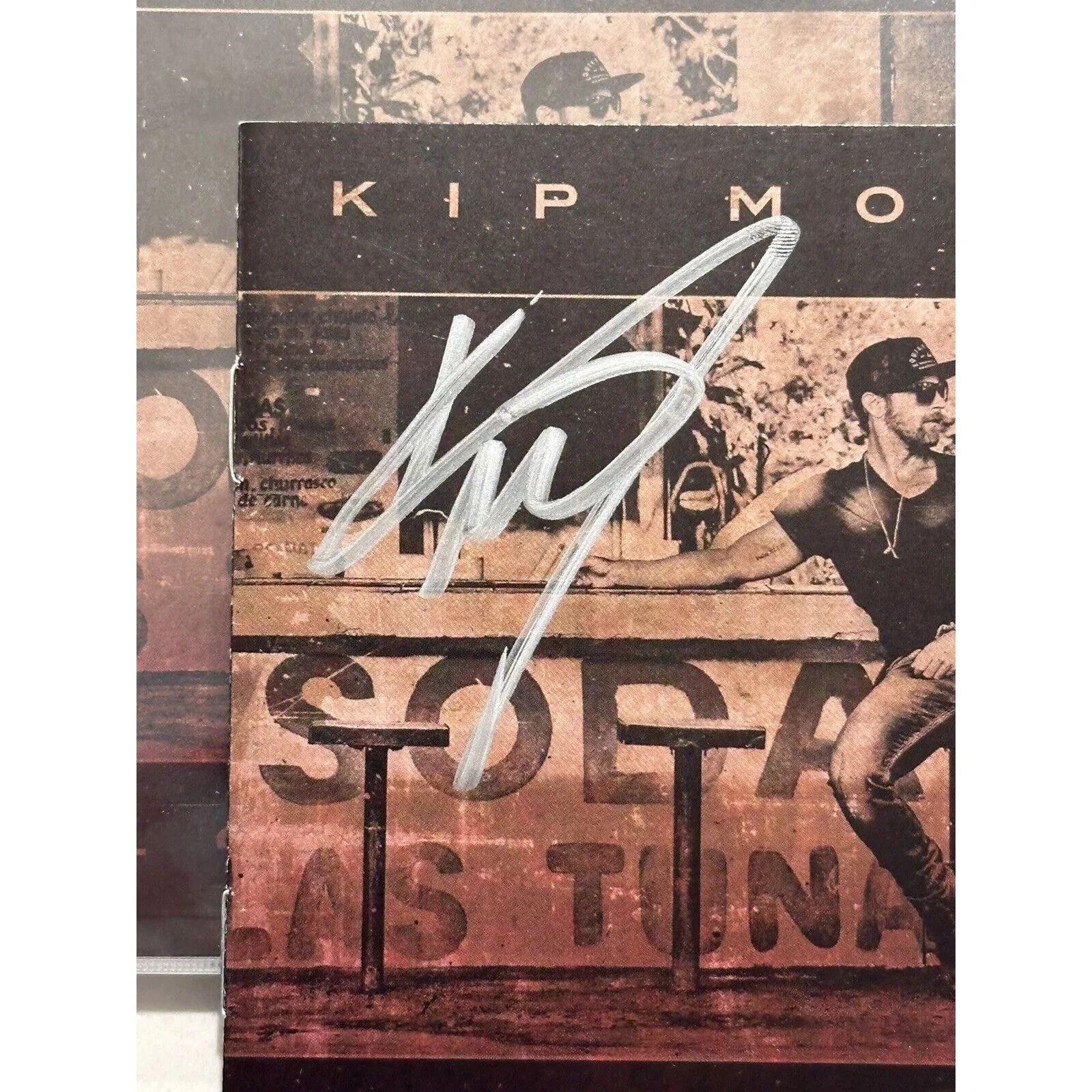 Kip Moore County Music Star Signed Autograph Slowheart CD ACOA COA, image 3