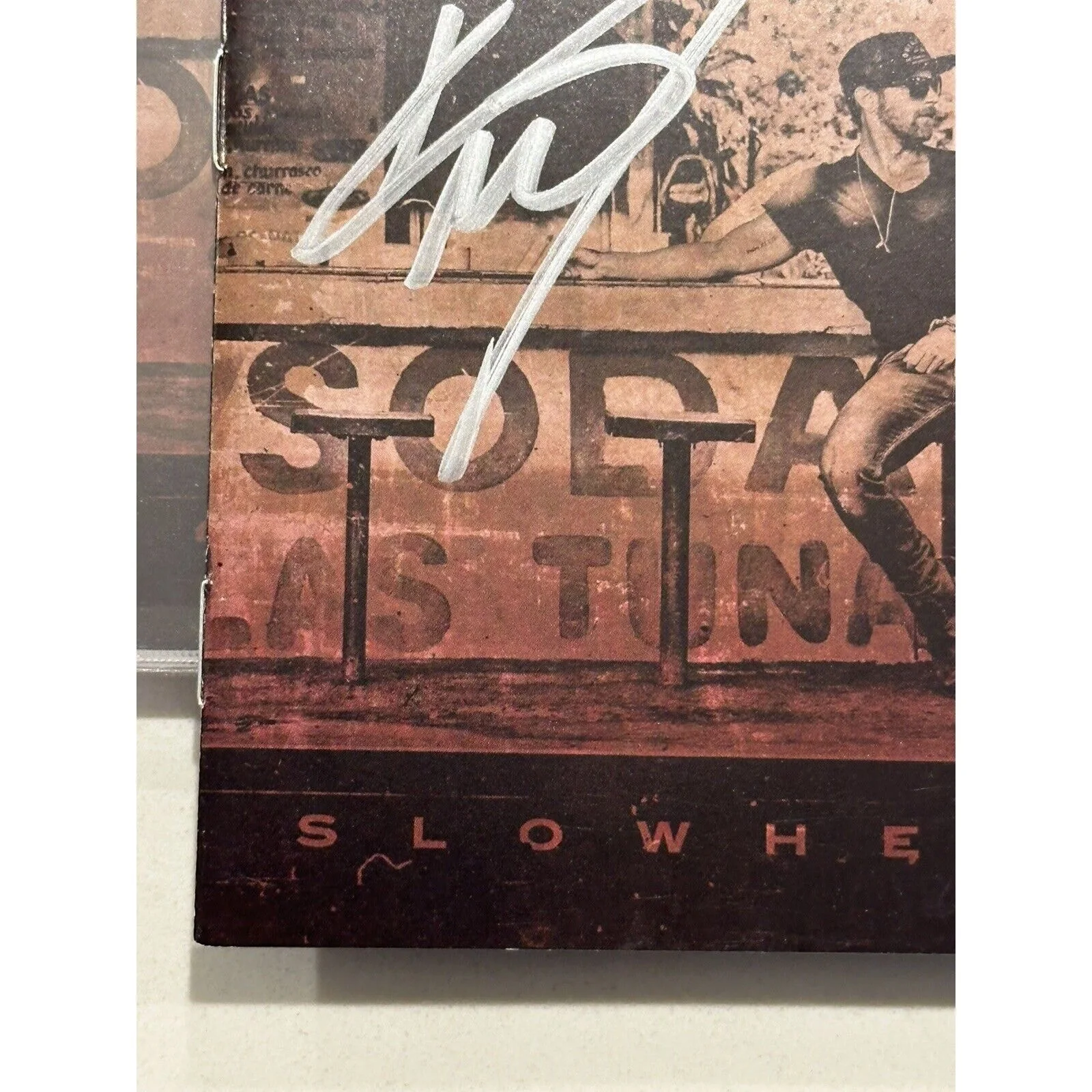Kip Moore County Music Star Signed Autograph Slowheart CD ACOA COA, image 4