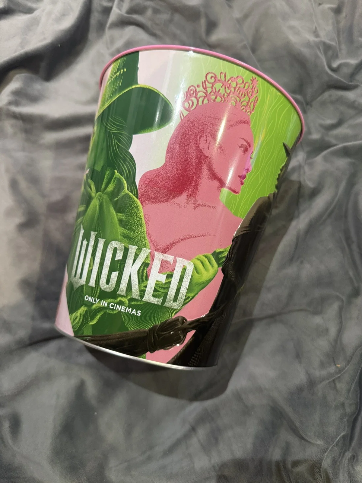 WICKED Popcorn Bucket embossed Tin Odeon Cinema Exclusive, image 3