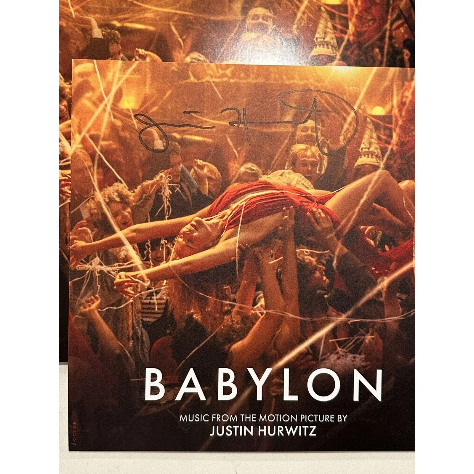 Babylon Soundtrack | Signed Vinyl 2-LP (Autographed by Justin Hurwitz), изображение 4