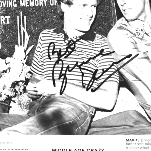 original Hand signed 8 x 10 photo by Bruce Dern, image 2