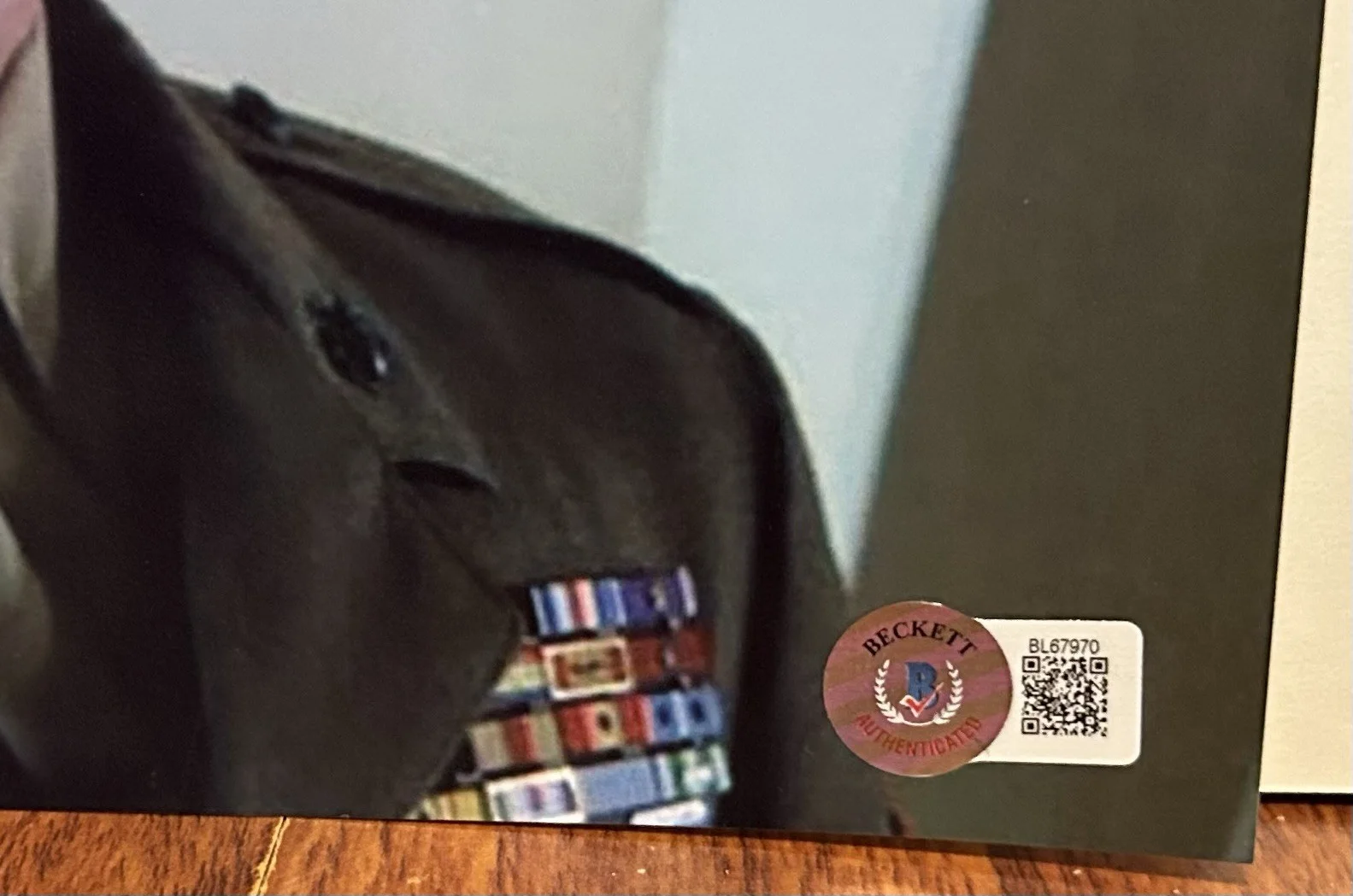 R. LEE ERMEY SIGNED FULL METAL JACKET 8X10 PHOTO B SGT HARTMAN BECKETT BAS, изображение 2