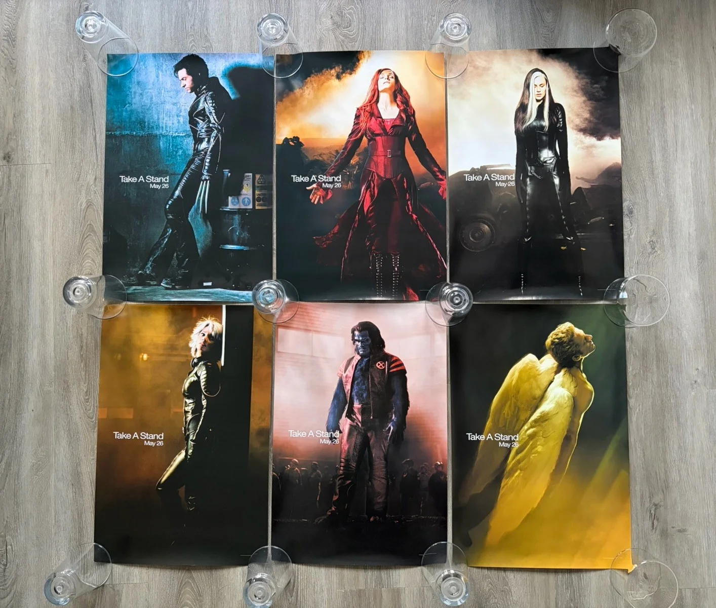 Original Movie Poster Lot: X-Men / Fantastic Four - 13.5x19.5, изображение 2