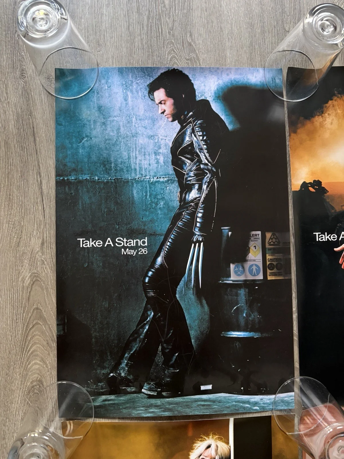 Original Movie Poster Lot: X-Men / Fantastic Four - 13.5x19.5, изображение 3