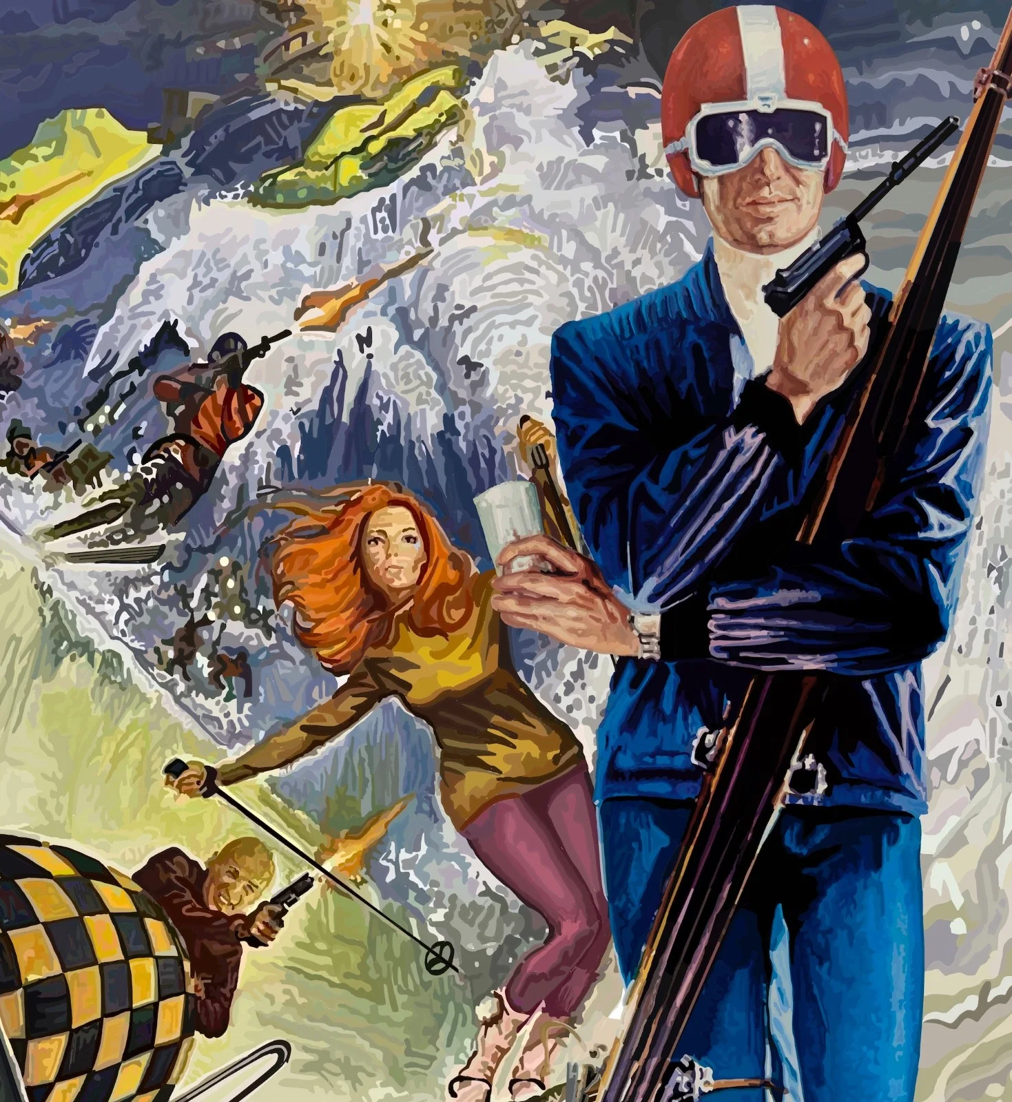 On Her Majesty's Secret Service Poster | James Bond 007 Movie Poster Print, изображение 3