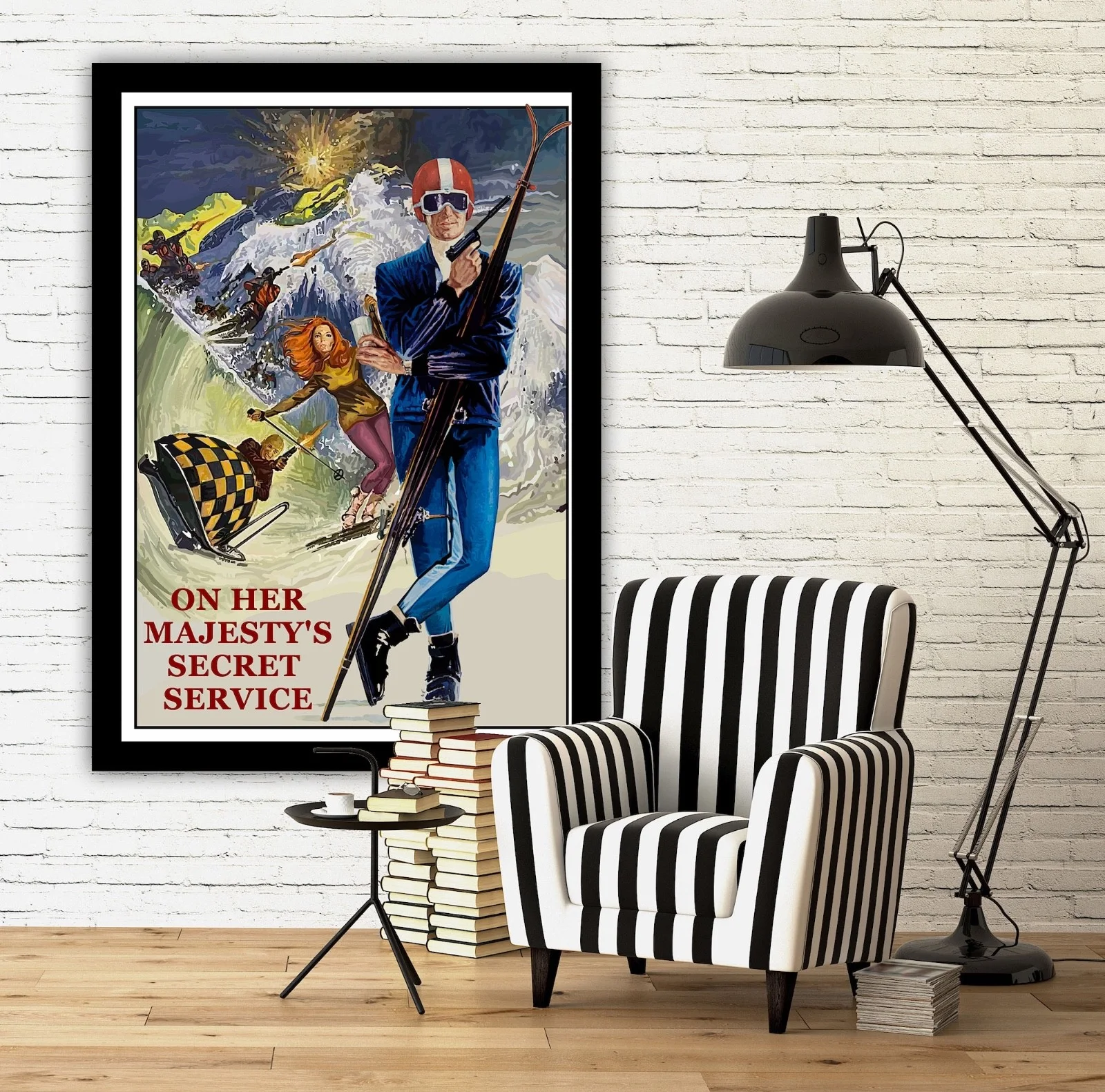On Her Majesty's Secret Service Poster | James Bond 007 Movie Poster Print, изображение 4