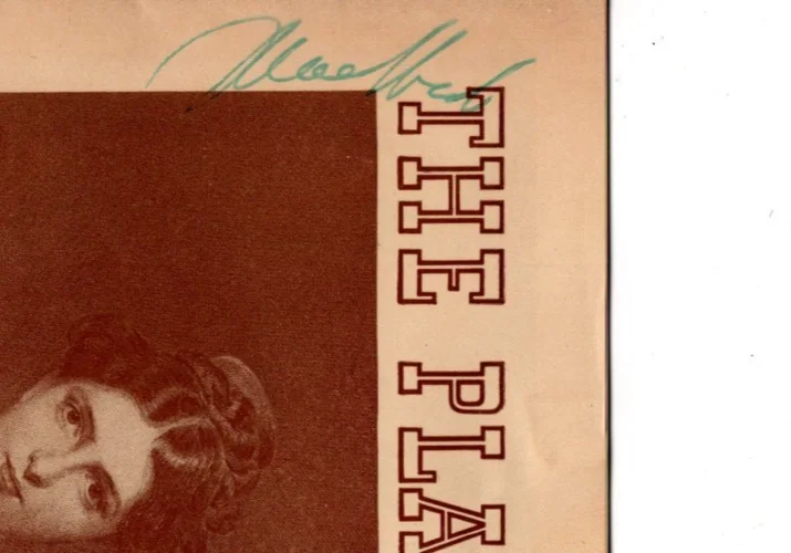 Mae West — Mae West Autographed Playbill Shubert Theatre 1944 JSA COA, image 2