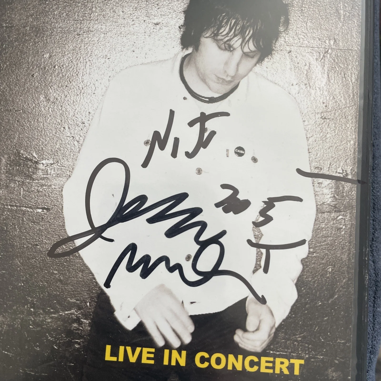 Jesse Malin — Jesse Malin Star Smile Strong Line In Concert DVD SIGNED AUTOGRAPHED 2005, изображение 2
