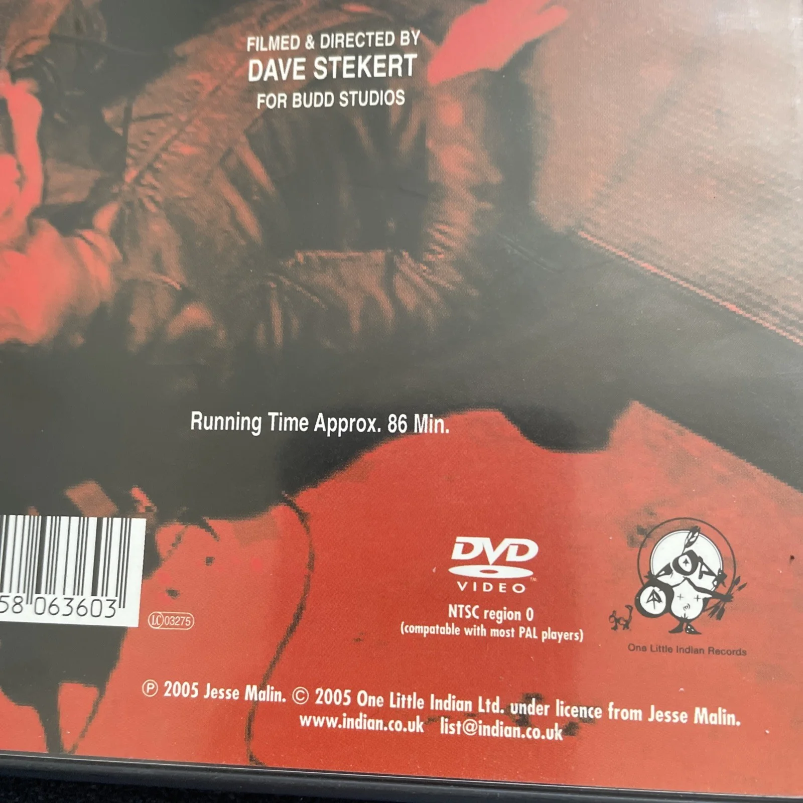 Jesse Malin — Jesse Malin Star Smile Strong Line In Concert DVD SIGNED AUTOGRAPHED 2005, изображение 4