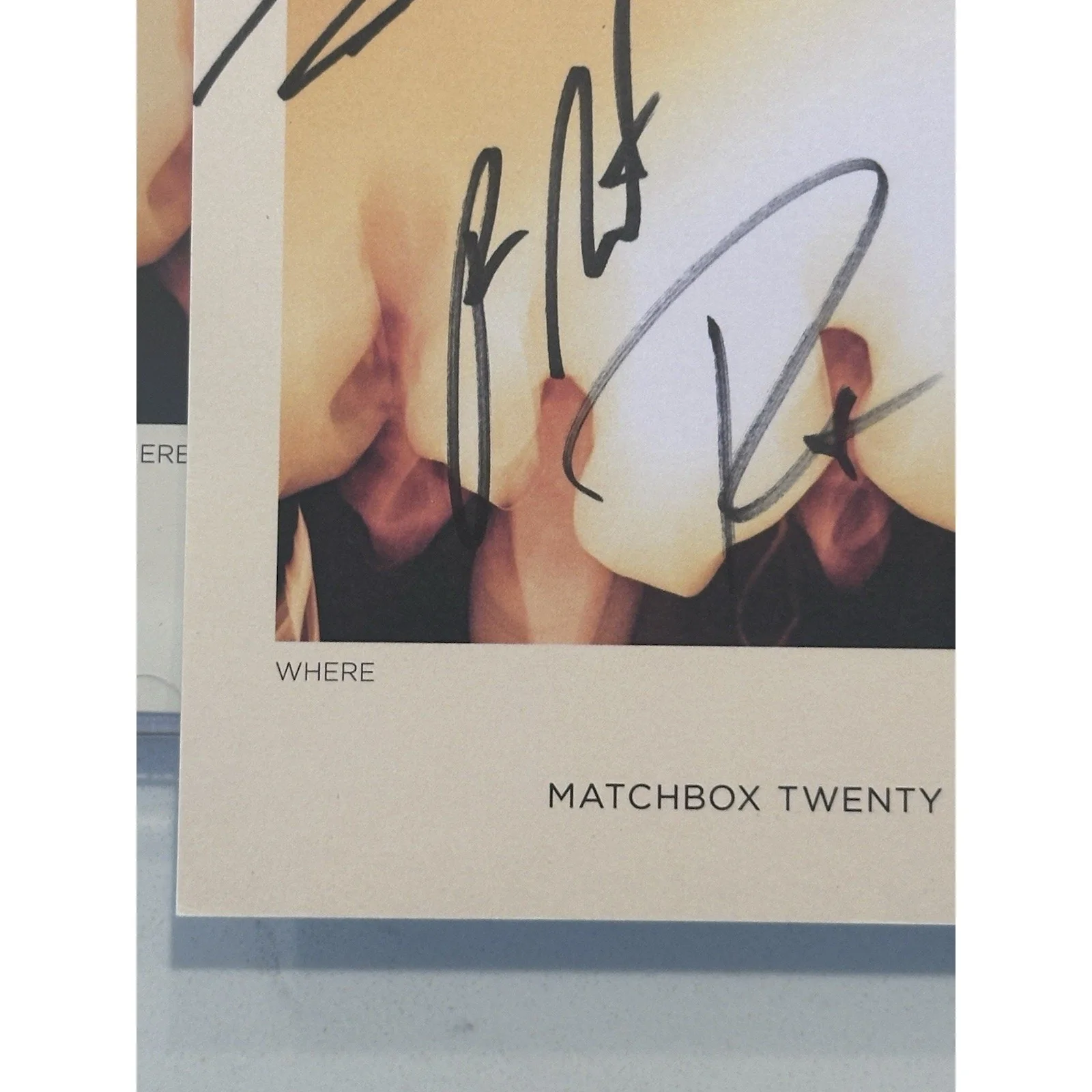 MATCHBOX 20 (Twenty) Where The Light Goes Signed CD Autograph ACOA Certified 11, image 5