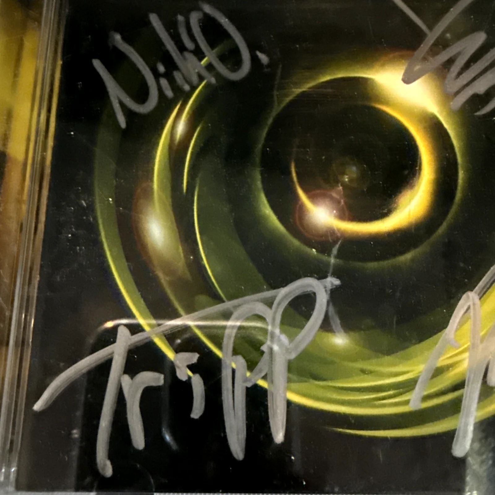 Static-X SIGNED Shadow Zone CD Cover Wayne Static RIP COA, изображение 3