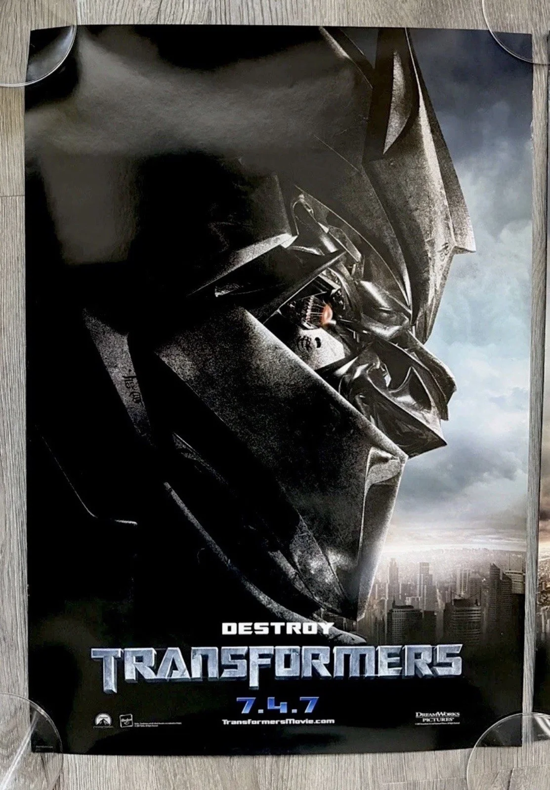 Original Movie Poster Lot: Transformers / Hitman / Elektra - 13.5x19.5, image 2