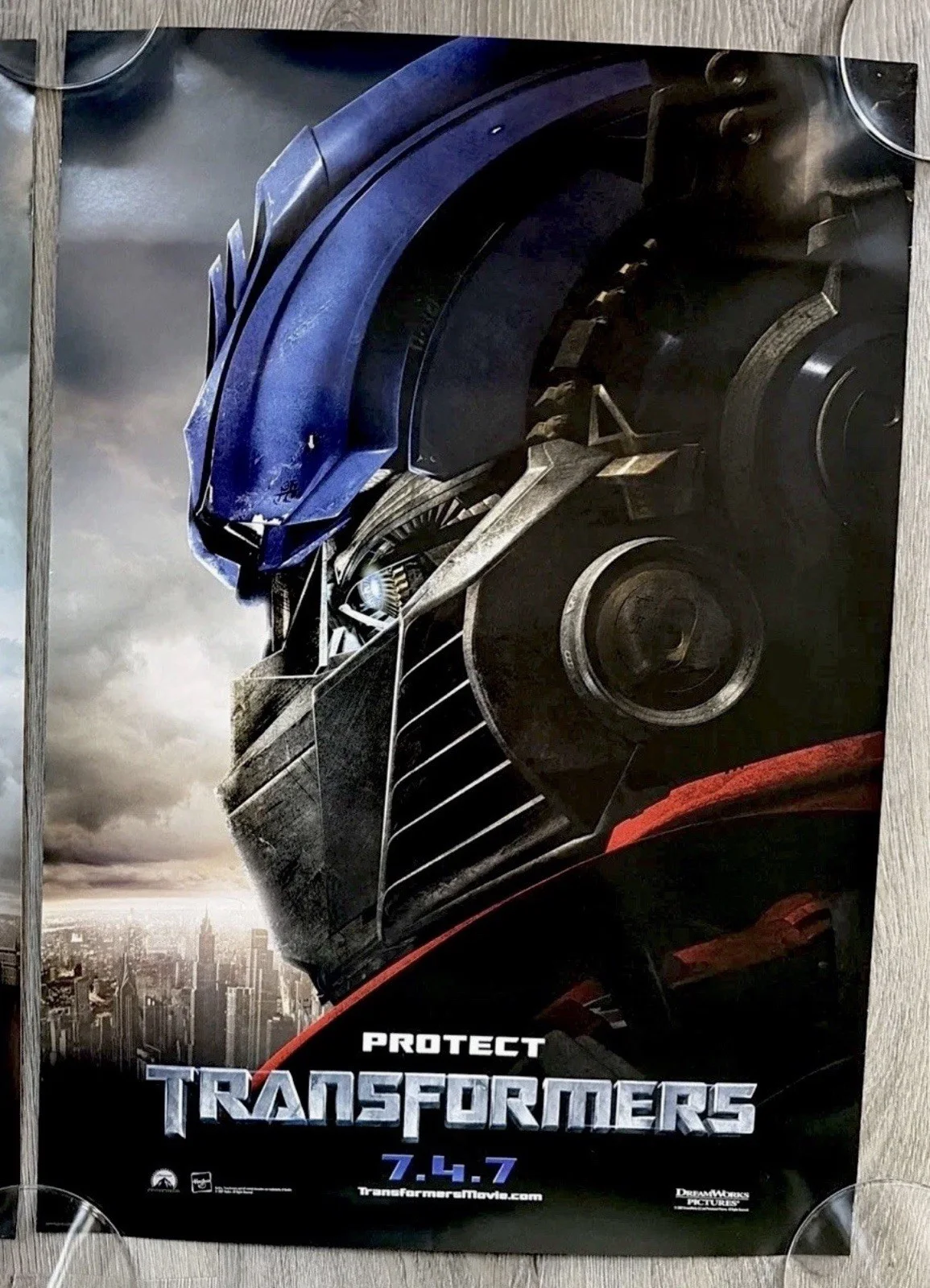 Original Movie Poster Lot: Transformers / Hitman / Elektra - 13.5x19.5, image 3