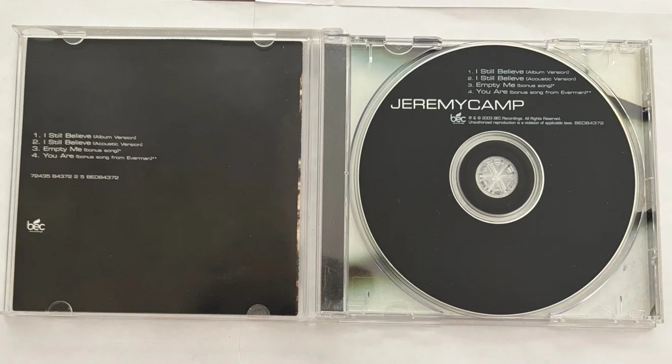 Jeremy Camp I Still Believe CD Single Stay Signed Autographed 2003 BEC Good, изображение 3