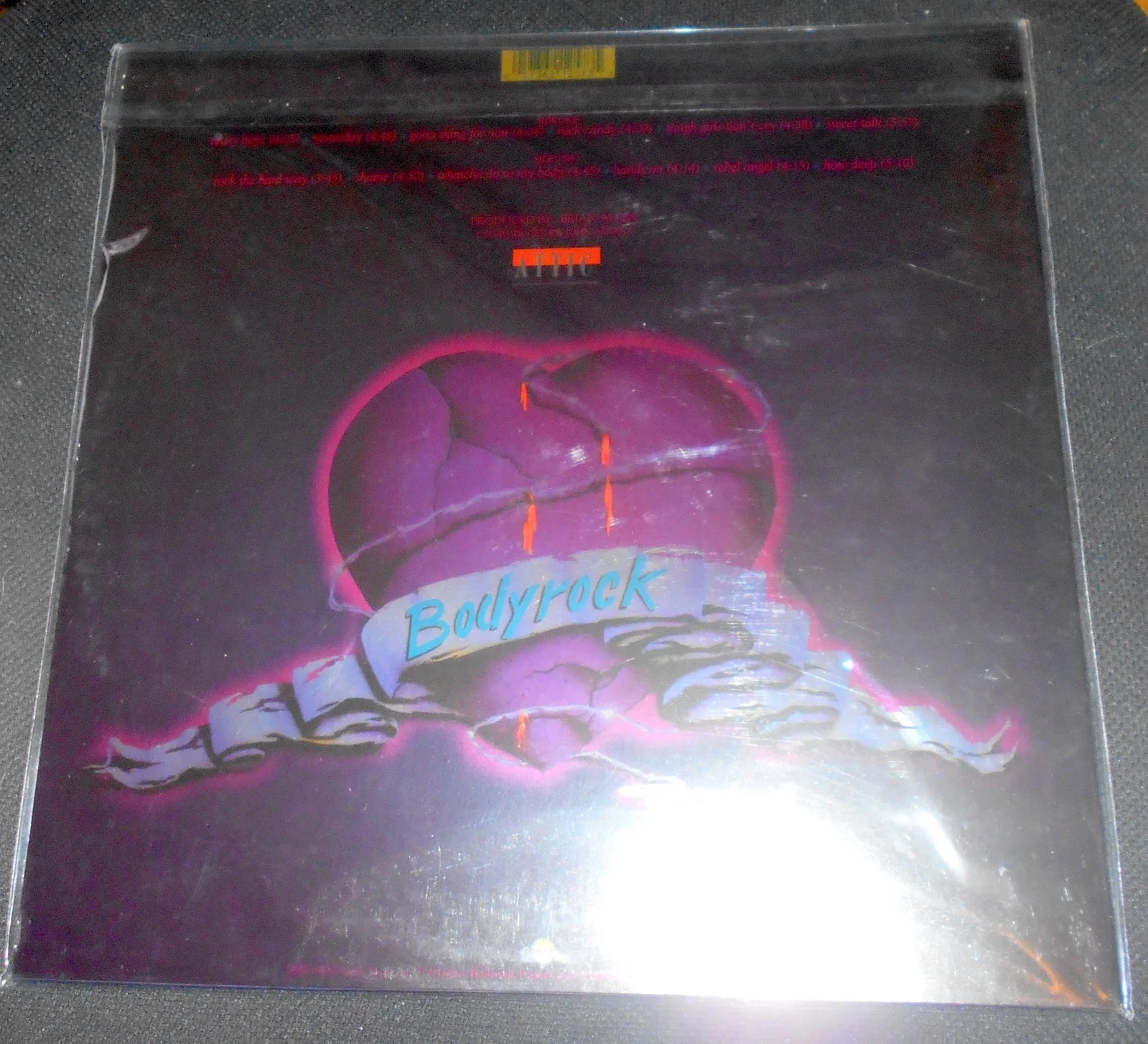 Lee Aaron - Bodyrock Record Vinyl SIGNED, image 3