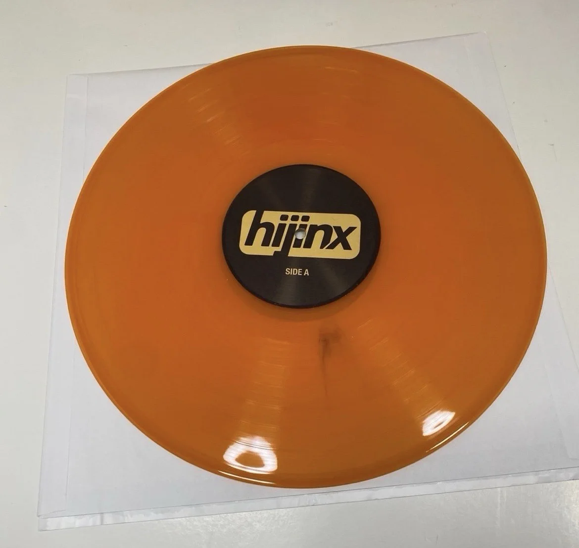 SIGNED Oliver Francis HIJINX Vinyl RARE Autograph Record Mint Htf, image 4