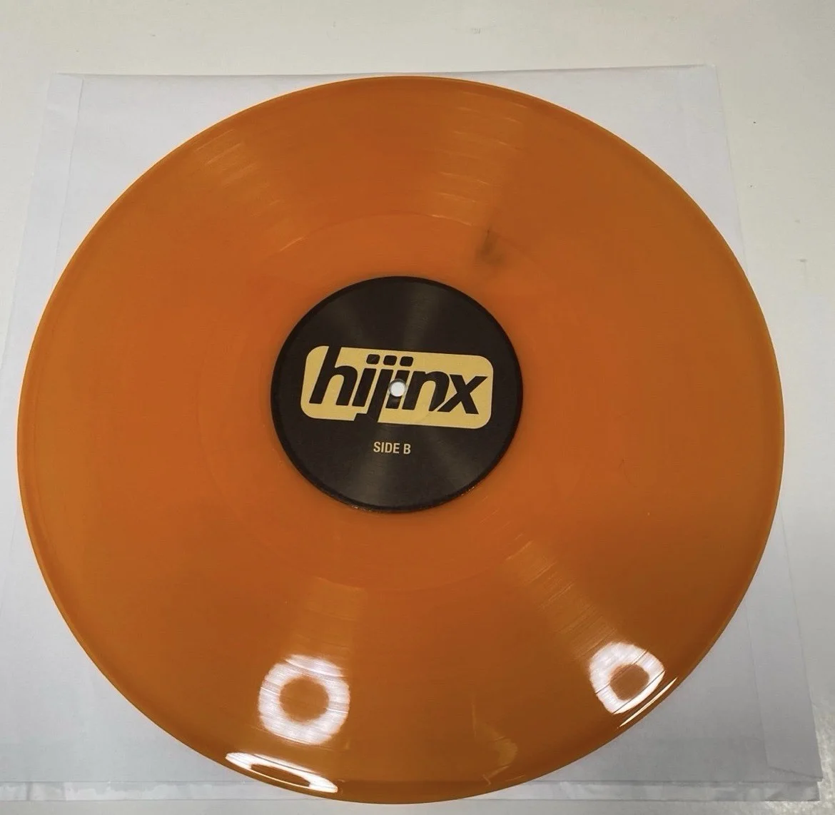 SIGNED Oliver Francis HIJINX Vinyl RARE Autograph Record Mint Htf, image 5
