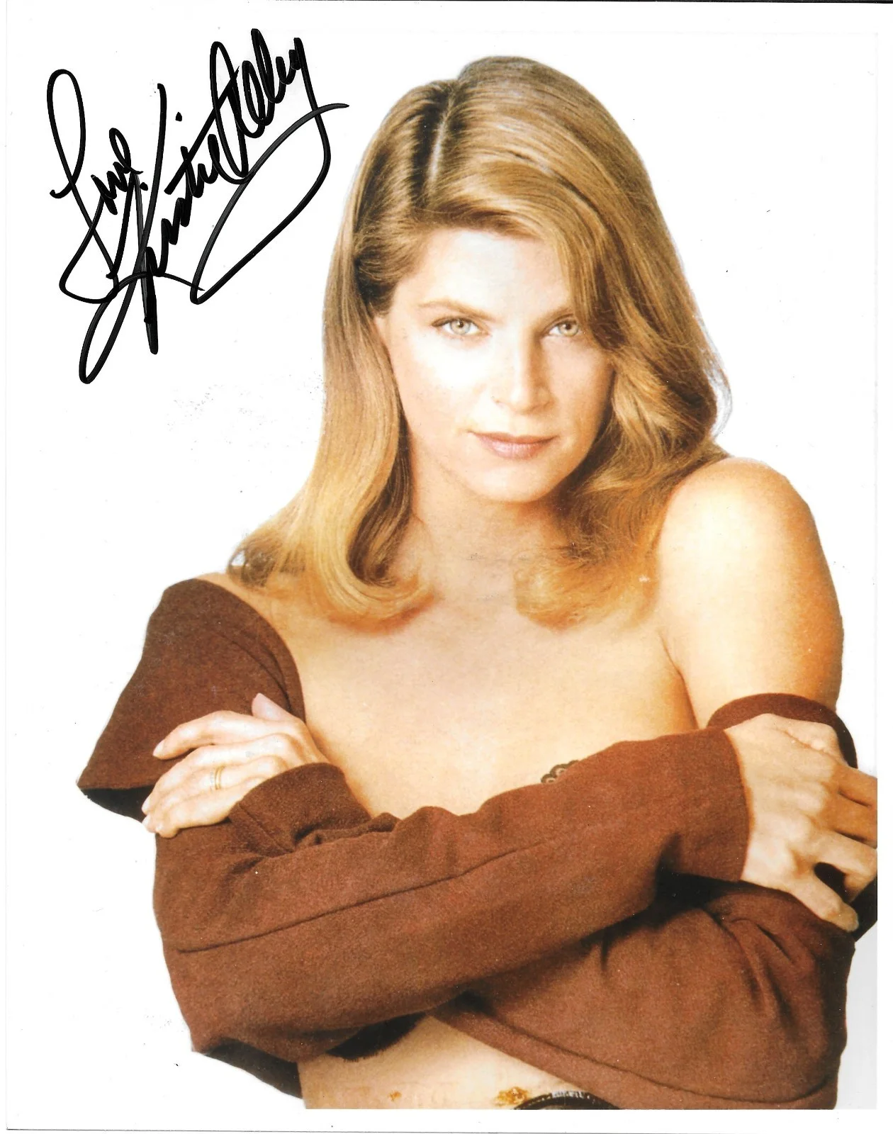 Kirstie Alley — KIRSTIE ALLEY CHEERS SIGNED AUTOGRAPHED PHOTO MORE CHEERS ITEMS IN STORE