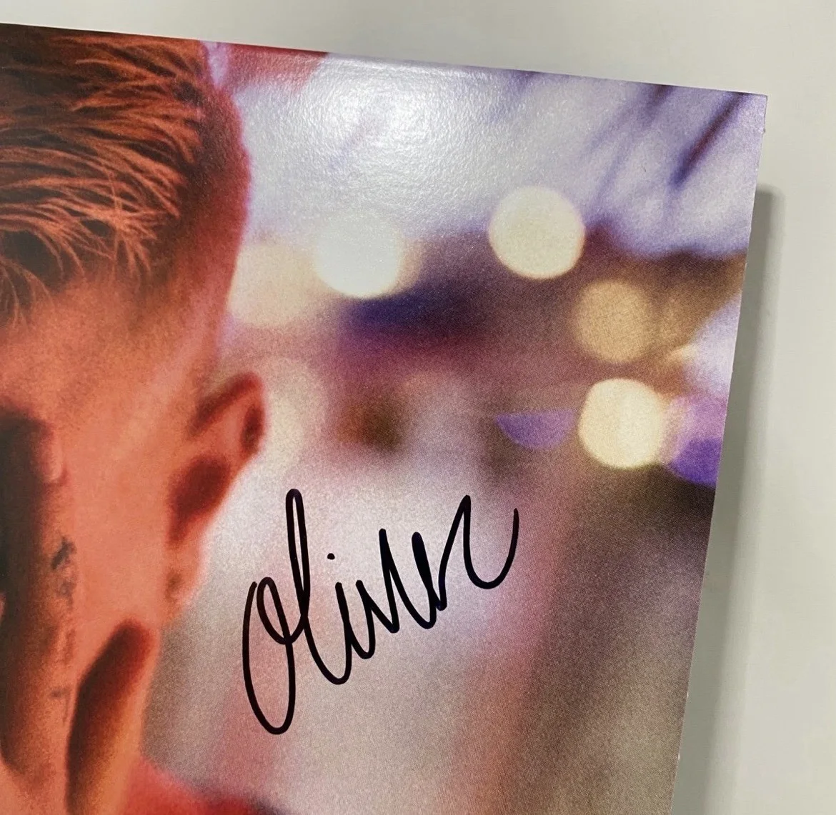 SIGNED Oliver Francis AMMAH Vinyl A Million Miles An Hour RARE Autograph Record, image 2