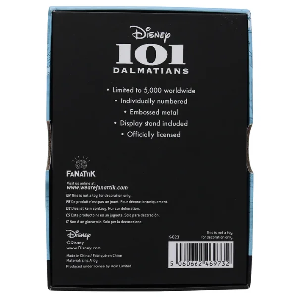Disney Limited Edition 101 Dalmatians FaNaTtiK Ingot, изображение 2
