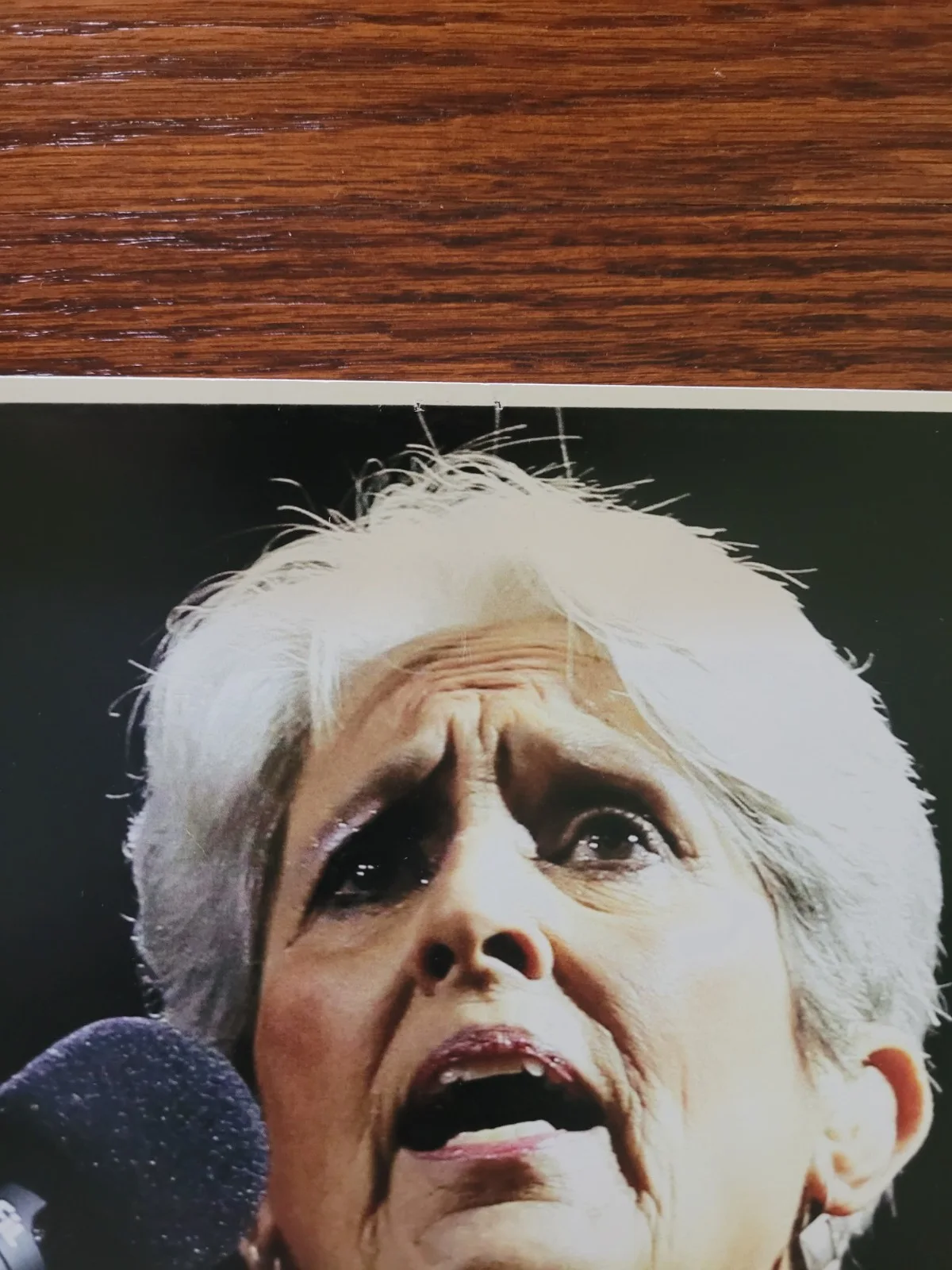 Autographed Joan Baez poster from March 22nd Peace Center Concert, image 4