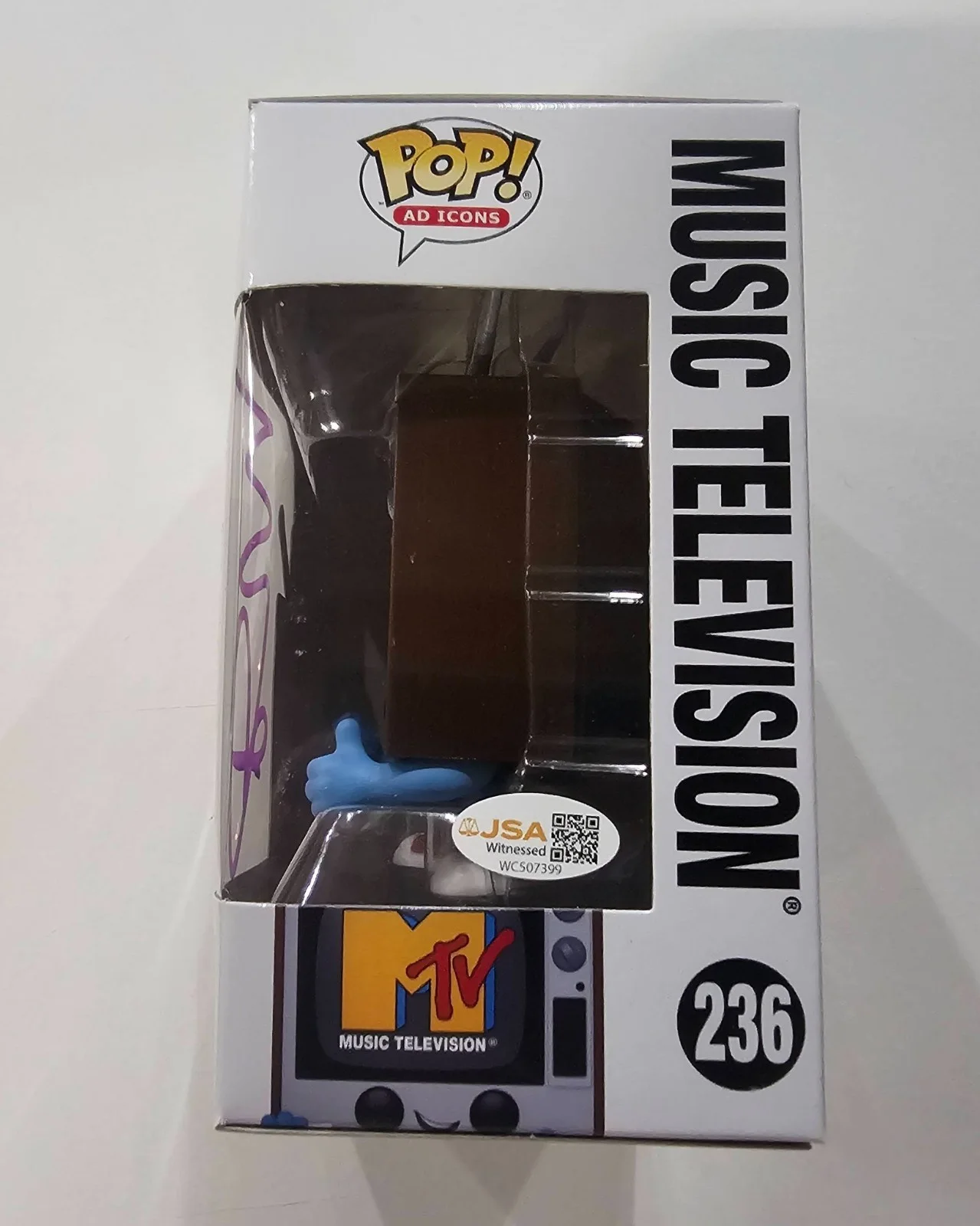 Boy George Signed MTV FUNKO POP Culture Club Autograph JSA Authentic COA, изображение 2
