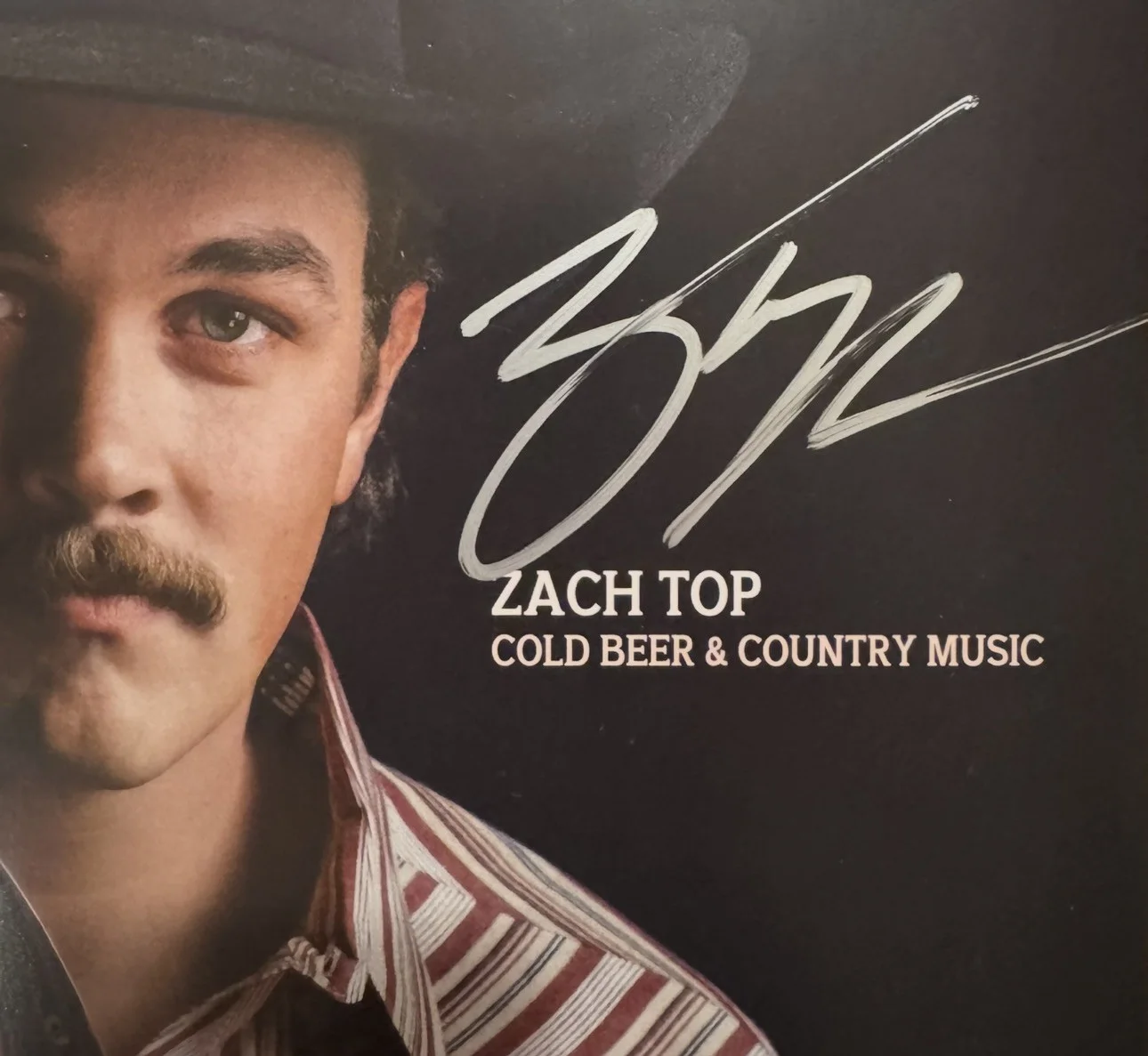 Country Music Artist Zach Top Cold Beer & Country Music Vinyl Album, изображение 2