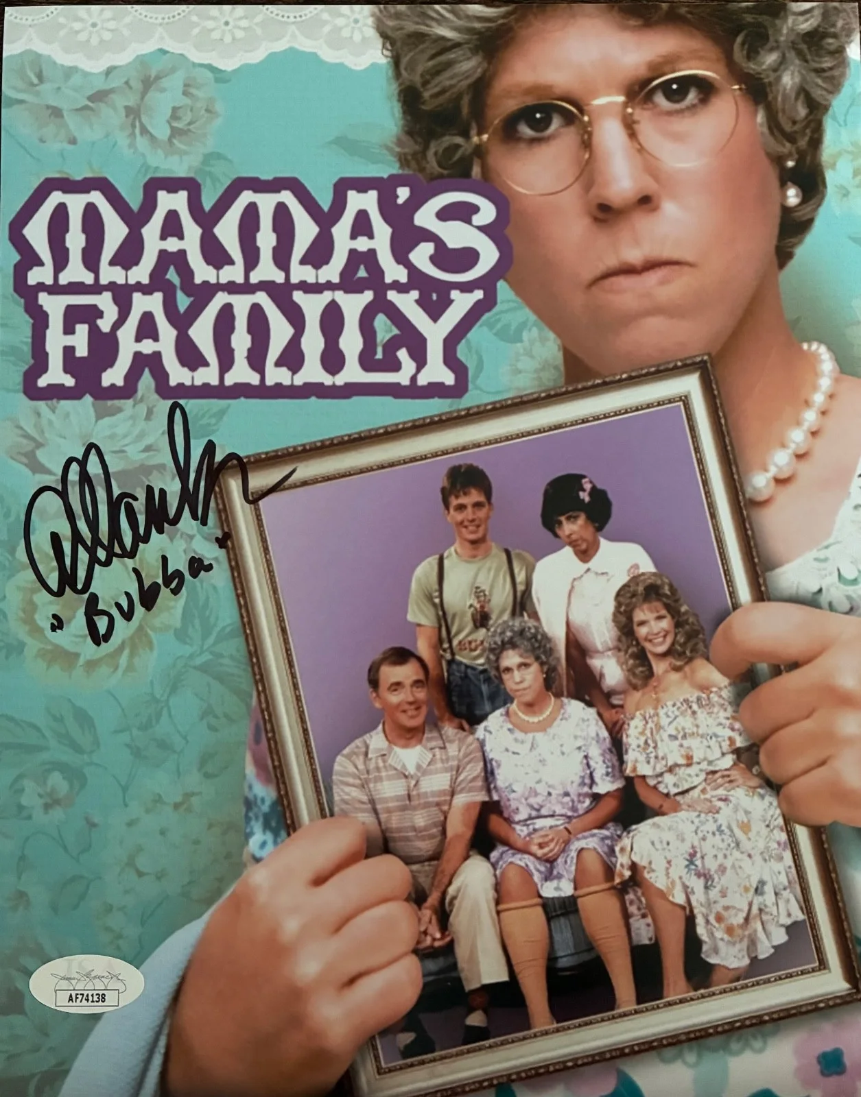 Allan Kayser — Mama’s Family Autograph 8x10, Allan Kayser (JSA)