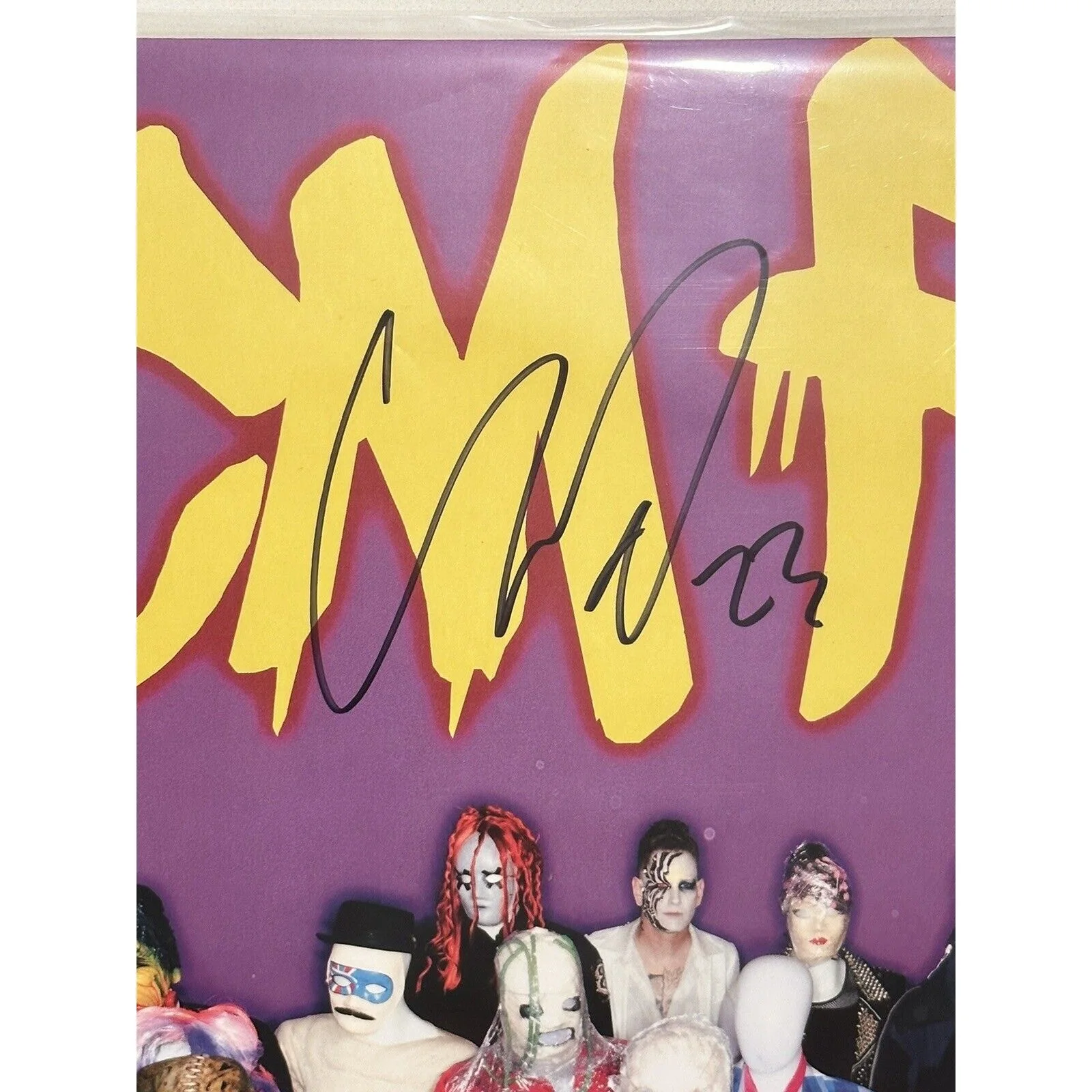 COREY TAYLOR - CMF2 LTD BLACK VINYL +’Ltd SIGNED AUTOGRAPHED RARE Slipknot, image 4