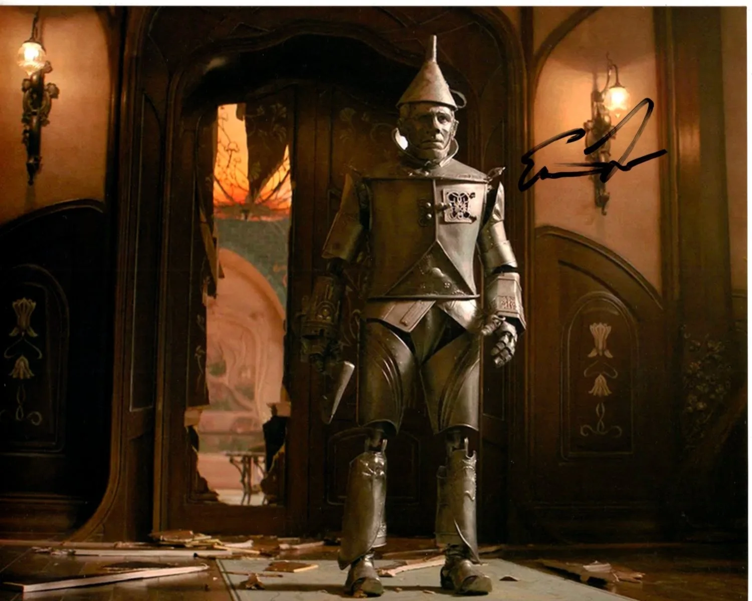 Ethan Slater — ETHAN SLATER Signed 8x10 WICKED FOR GOOD THE TIN MAN Photo w/ Hologram COA
