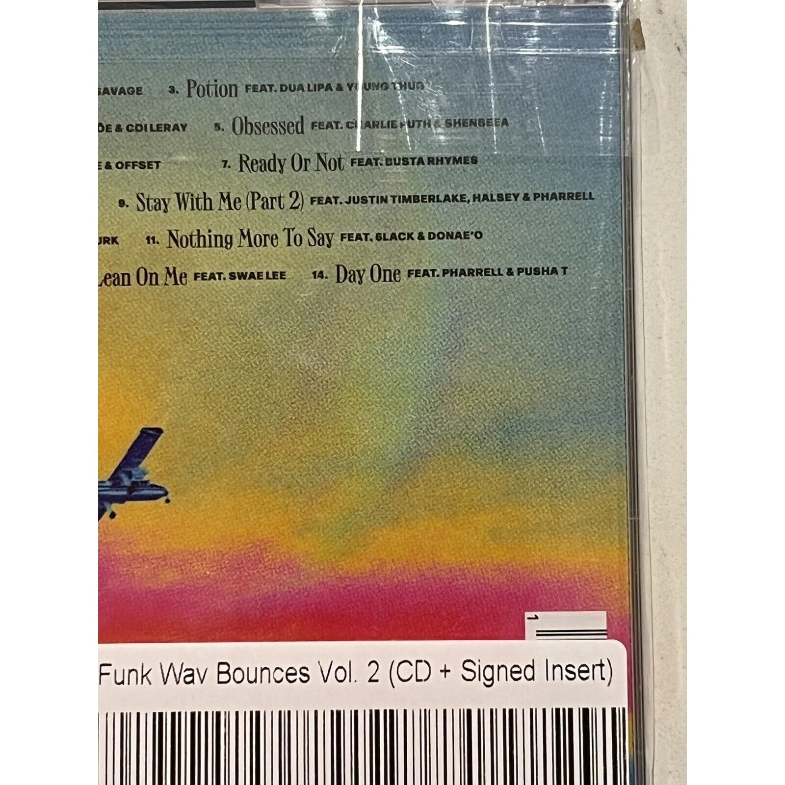Calvin Harris Signed CD Art card Autographed Funk Was Bounces Vol.2, image 5