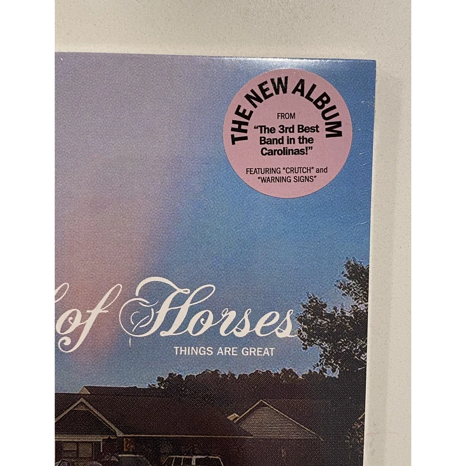 BEN BRIDWELL SIGNED BAND OF HORSES THINGS ARE GREAT CD ALBUM AUTOGRAPH ✍️, изображение 4