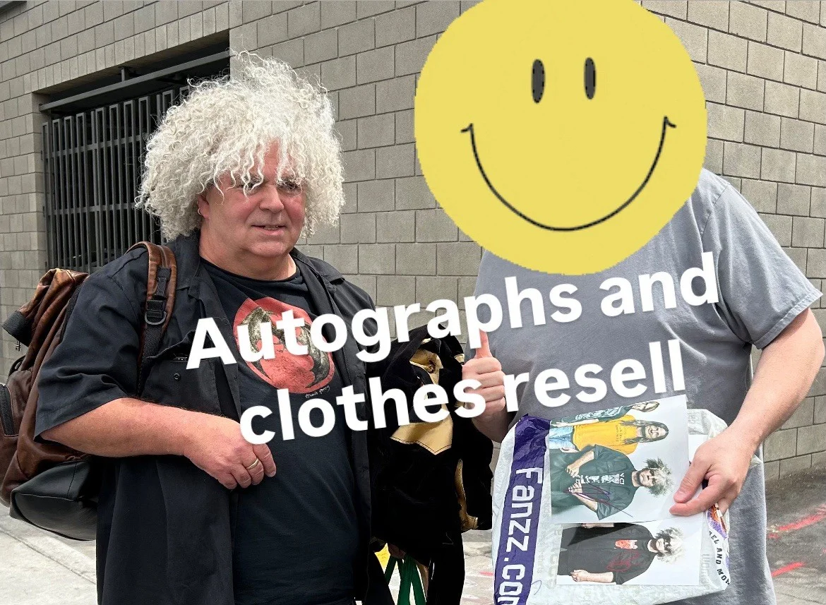 THE MELVINS SIGNED AUTOGRAPH 8x10 PHOTO PICTURE BUZZ OSBORNE Proof Pic, image 5