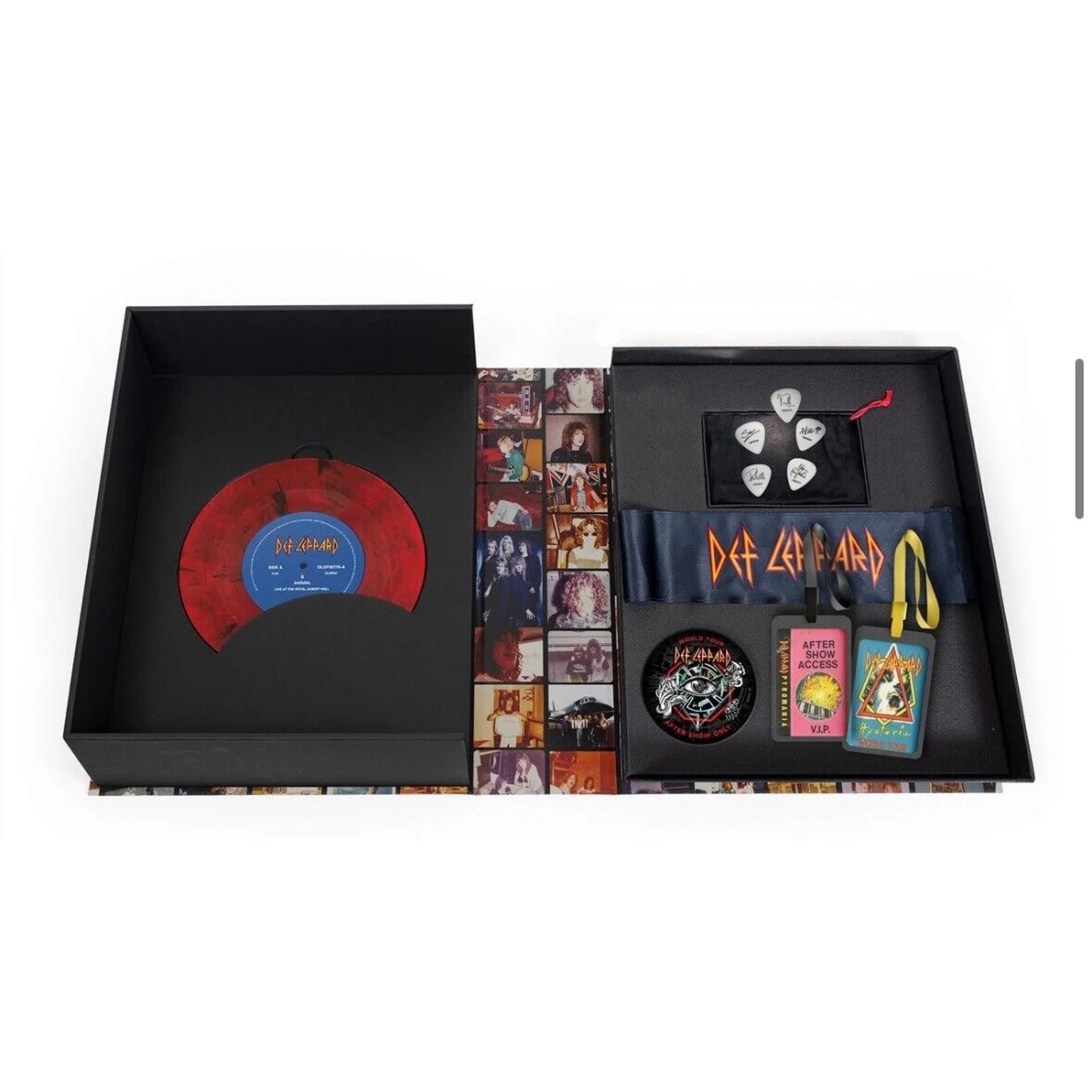 Def Leppard Definitely Genesis Pub Collector Edition Numbered & Signed Book #630, image 2