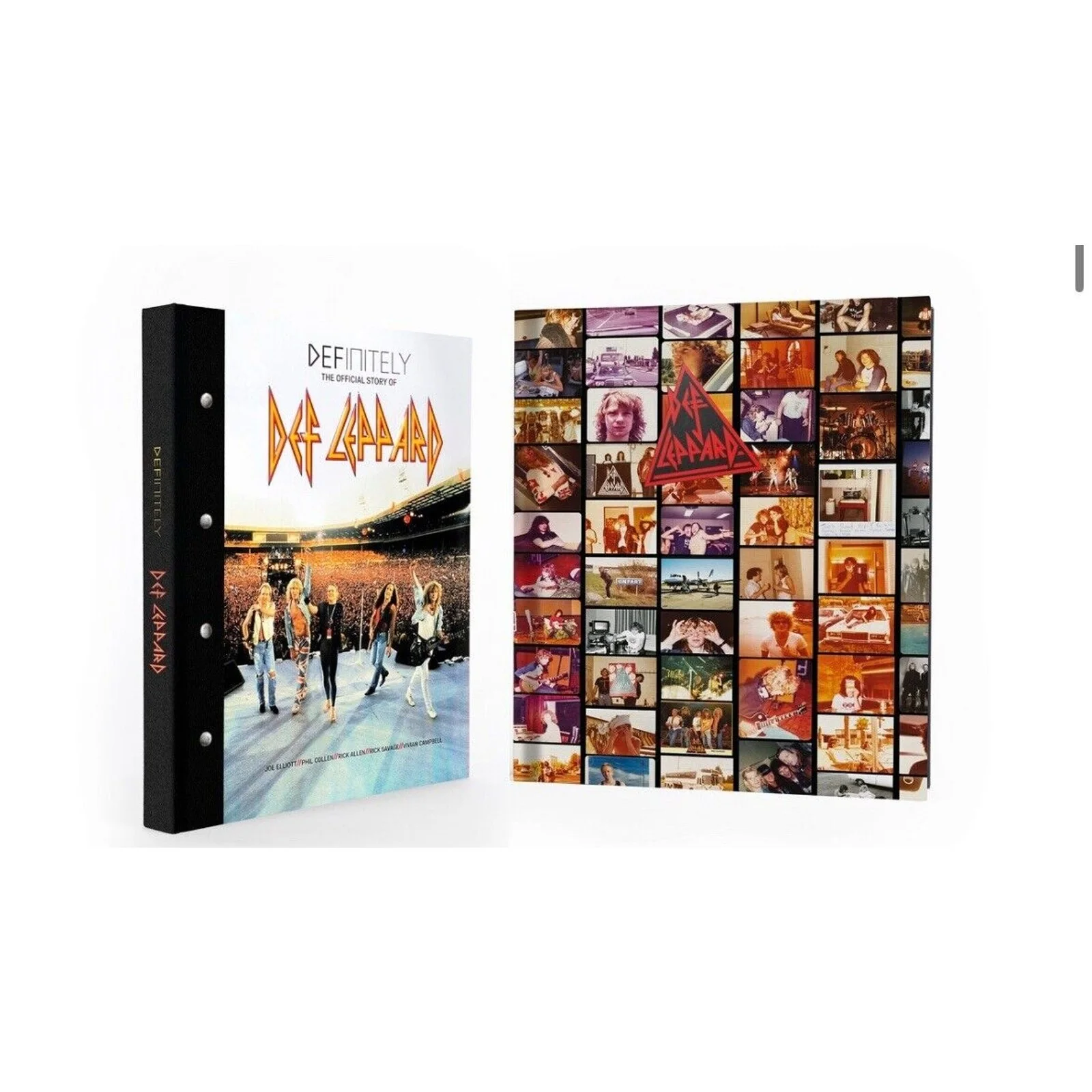 Def Leppard Definitely Genesis Pub Collector Edition Numbered & Signed Book #630, image 5