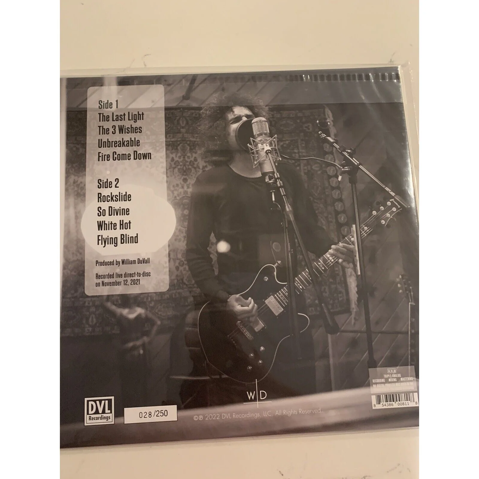 WILLIAM DUVALL/ALICE IN CHAINS AUTOGRAPHED SIGNED VINYL ALBUM- SEAGLASS BLUE, изображение 4