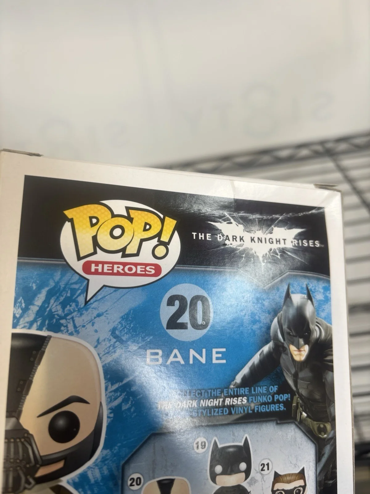 Tom Hardy Signed Bane Rise Of The Dark Knight Funko Pop With Coa Batman, изображение 3