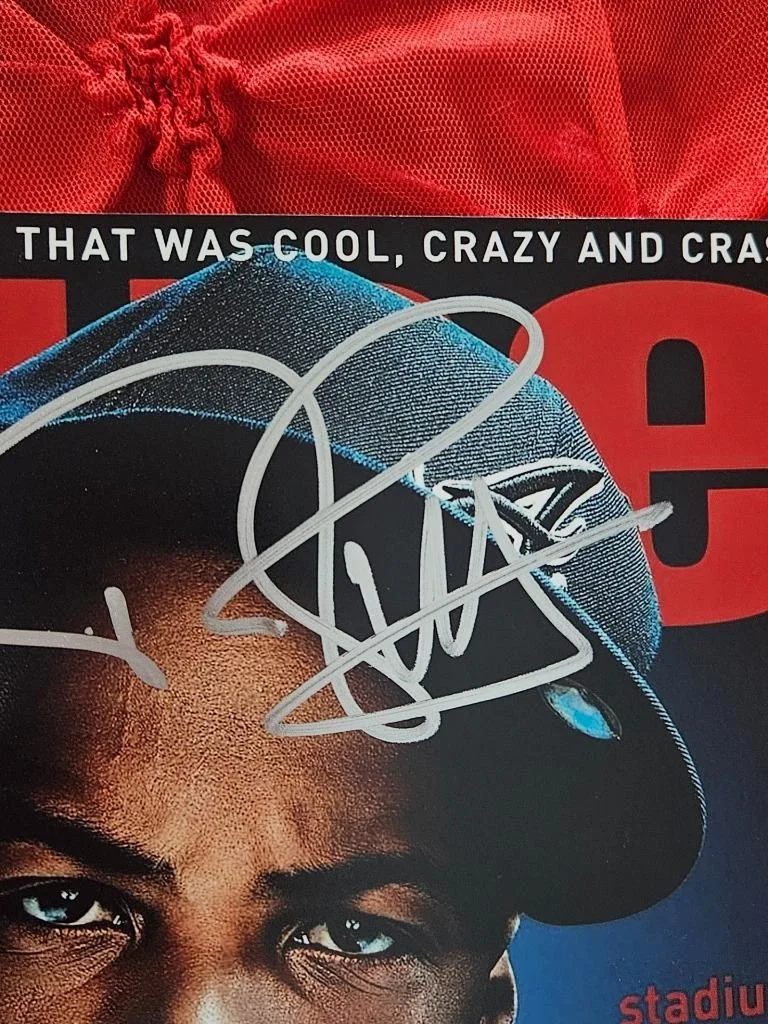 T.I CLIFFORD HARRIS Jr — T.I TI CLIFFORD HARRIS JR RAPPER HAND SIGNED AUTOGRAPHED 8X10 PHOTO COVER W/ COA, image 2