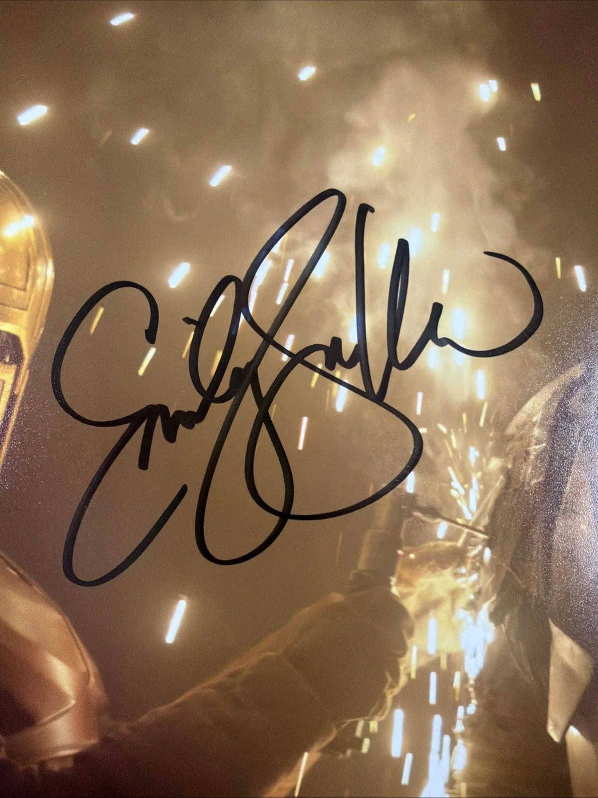 Emily Swallow Signed 8x10 Photo Mandalorian Actress JSA COA, image 2