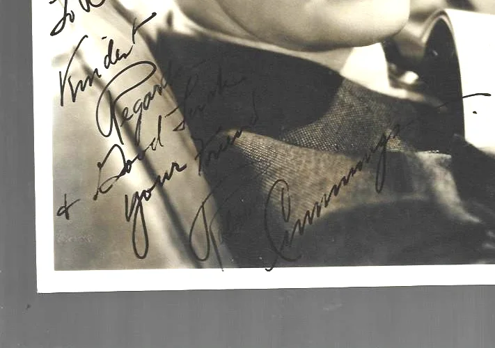 original Hand signed 8 x 10 photo by Robert Cummings, image 2