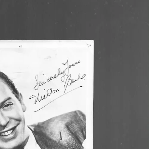 original Hand signed 5 x 7 photo by Milton Berle, image 2