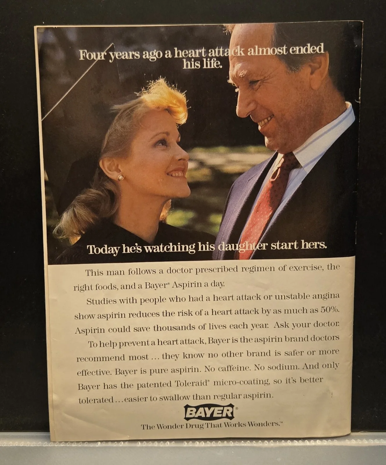 Dan Rather — TIME Magazine 1988 Dan Rather Signed Autograph, image 4