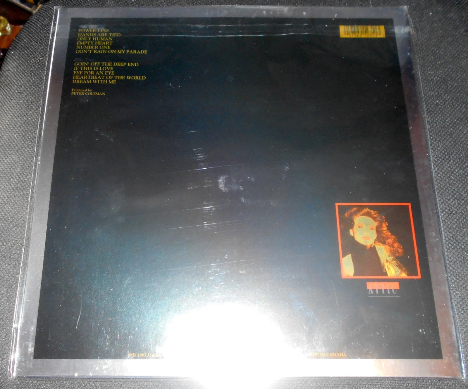 Lee Aaron - Self Titled Record Vinyl SIGNED, image 4