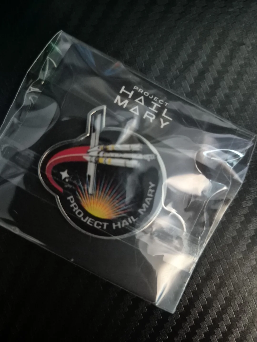 Project Hail Mary Pin Badge Movie Screening Collectors Item Limited Availability, изображение 3