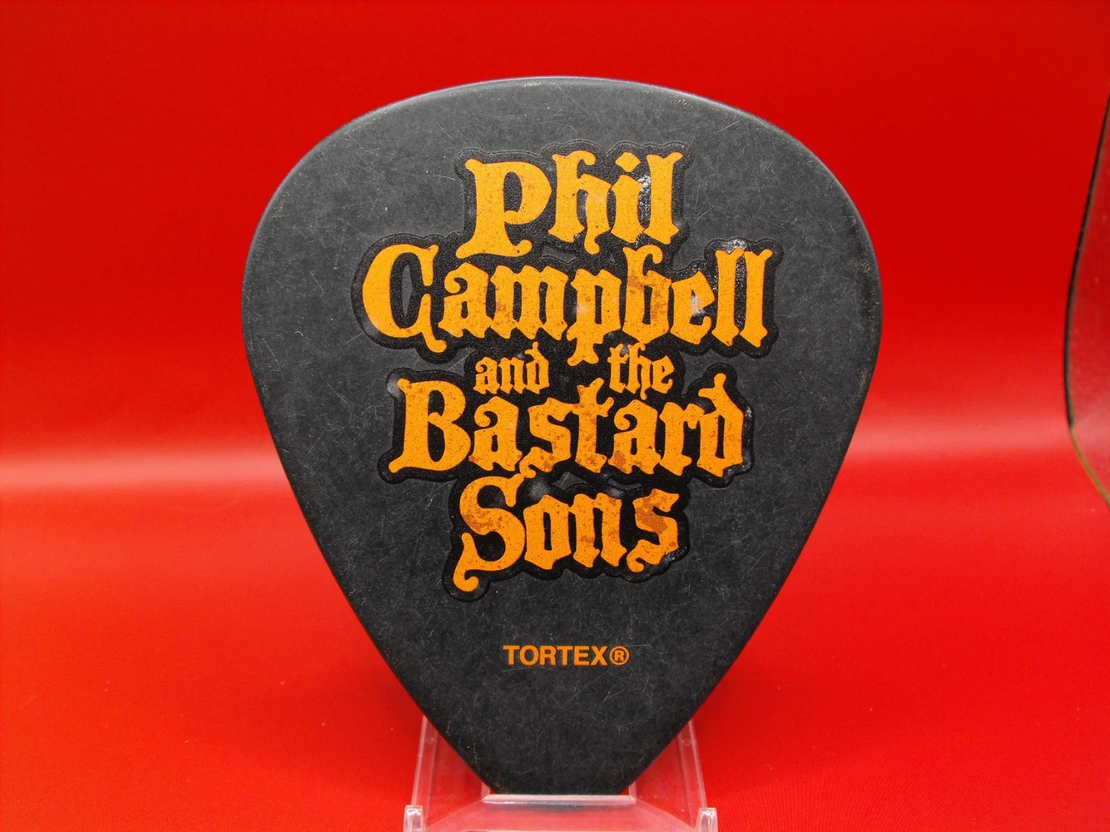 Hand Signed Motorhead Phil Campbell Autographed Jumbo Size Guitar Pic 5x4 inches, изображение 3