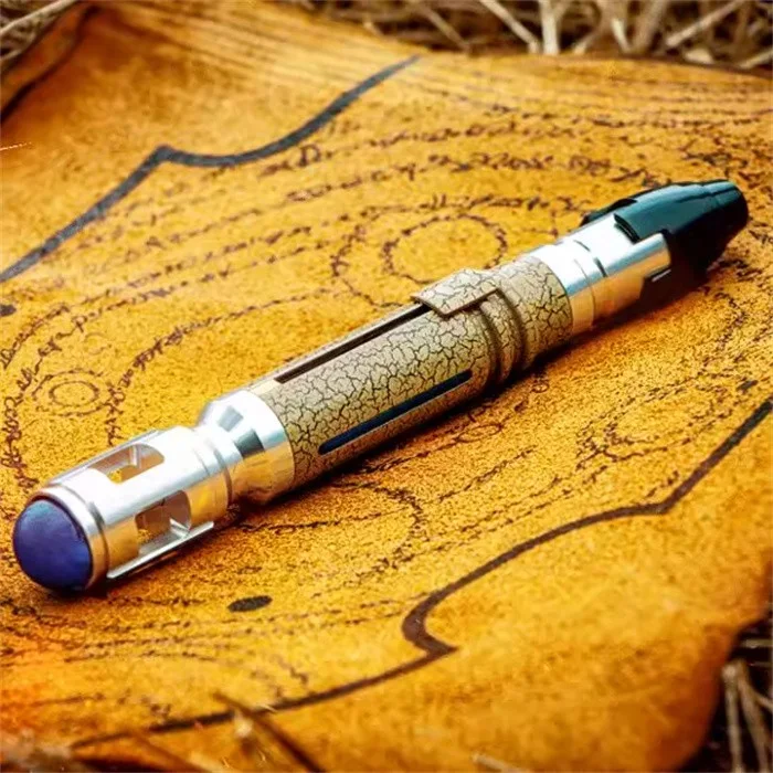 NAWYA Doctor Who 50th Anniversary Sonic Screwdriver 10th Metal LED Prop Replica, изображение 2