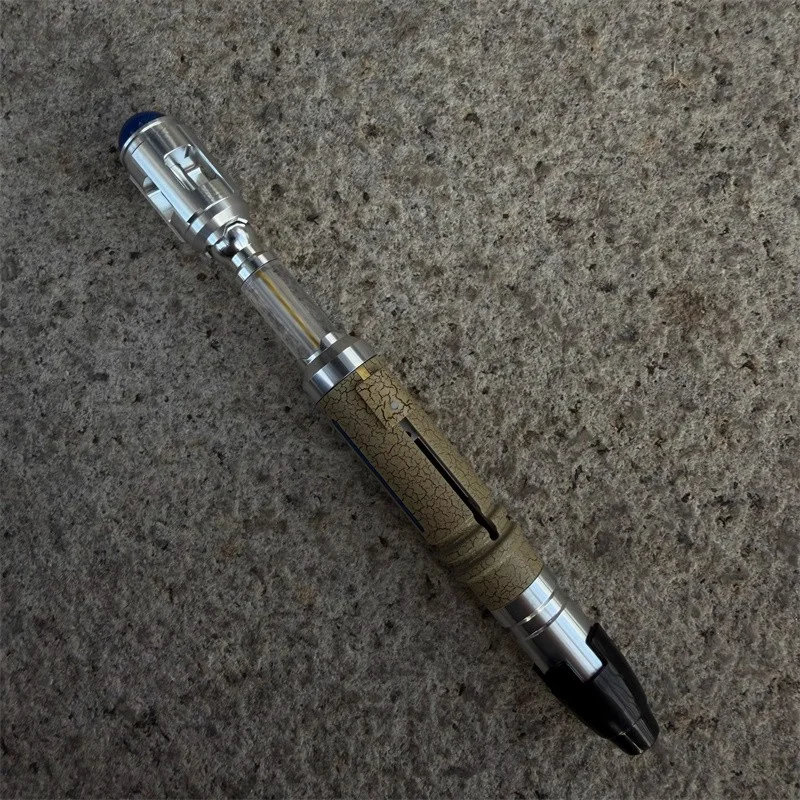 NAWYA Doctor Who 50th Anniversary Sonic Screwdriver 10th Metal LED Prop Replica, изображение 5